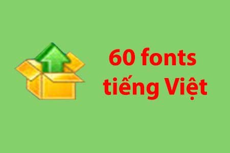 60 Fonts tiếng việt