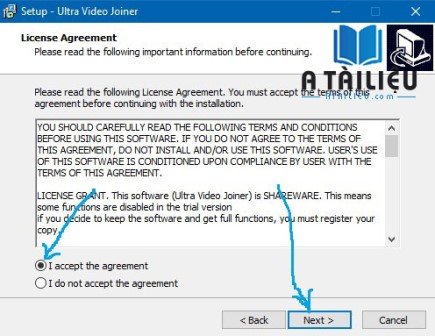 ultra video joiner setup